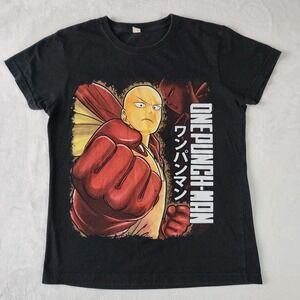ONE PUNCH MAN Saitama Big Fist Shirt Youth Large‎ 10 - 12 Years Manga Anime Kids
